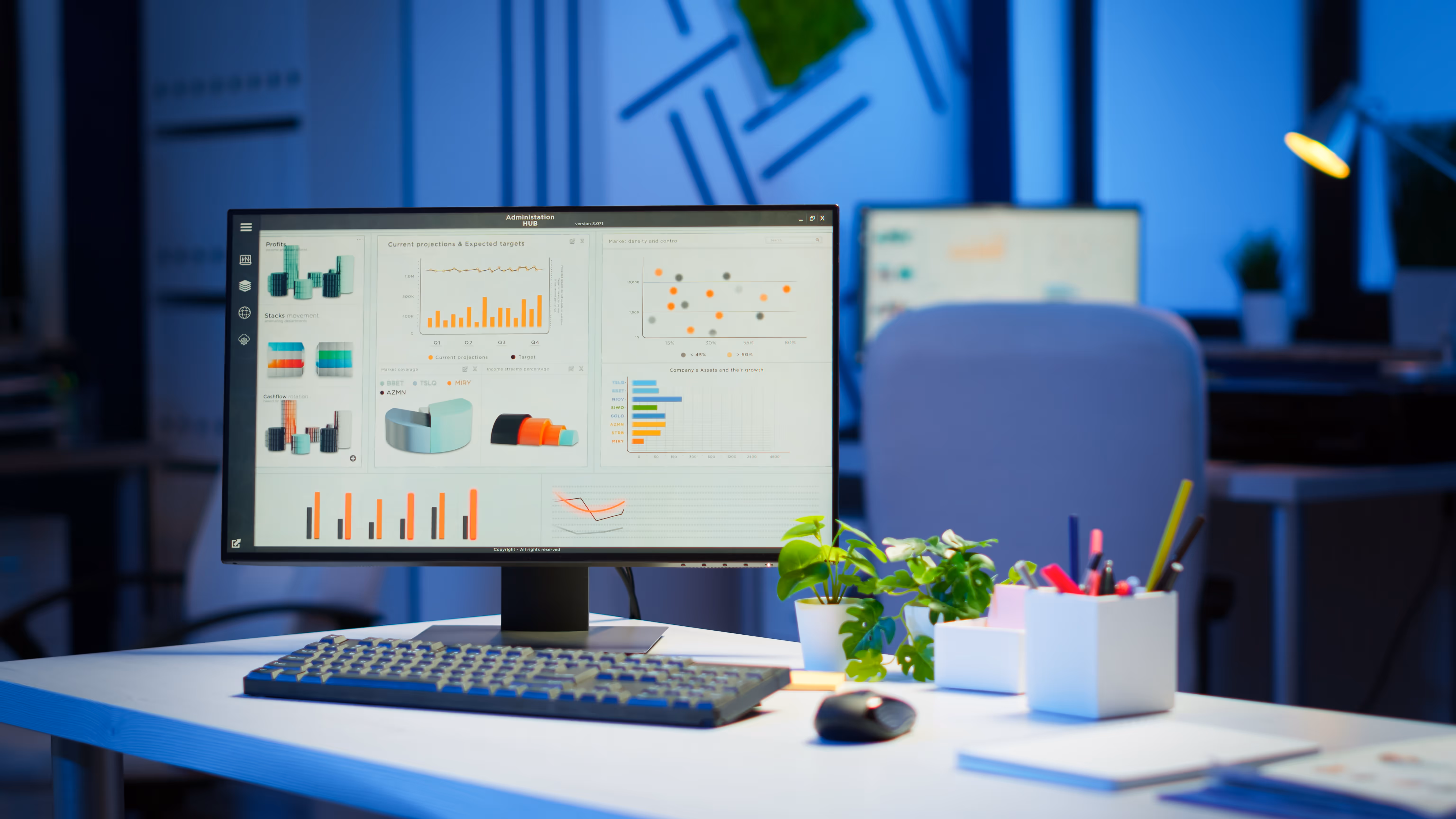 Data analysis showing automated lead integration and follow-up metrics