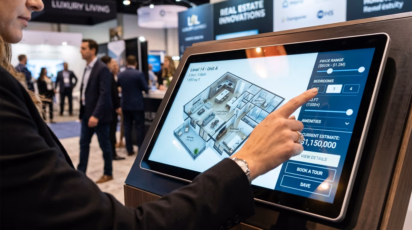 Real-time analytics dashboard display